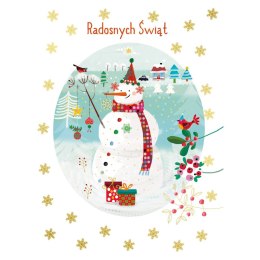 Kartka składana BN BAŁWAN W KÓŁKU B6 Henry (5905701480012) Henry