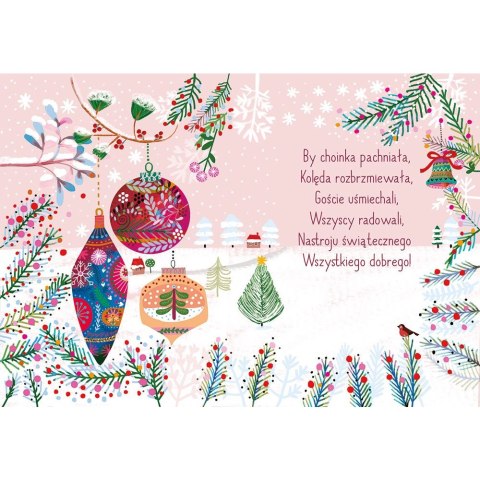 Kartka składana B6 BN BOMBKI W KŁÓKU Henry (5905701480029) Henry