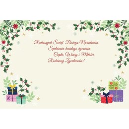 Kartka składana BN CHOINKA NA PNIU B6 Henry (5905701483440) Henry