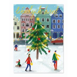 Kartka składana BN MIASTECZKO B6 Henry (5907465666947) Henry