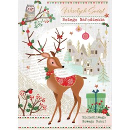 Kartka składana BN SARENKA ZIMOWA B6 Henry (5905701483457) Henry