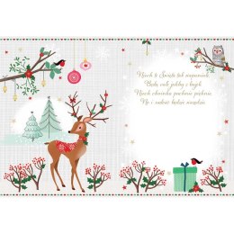 Kartka składana BN SARENKA ZIMOWA B6 Henry (5905701483457) Henry