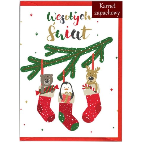 Kartka składana BN ZWIERZATKA B6 Henry (5907222713167) Henry