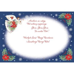 Kartka składana BN z zawieszka ANIOŁEK B6 Henry (5905701483488) Henry