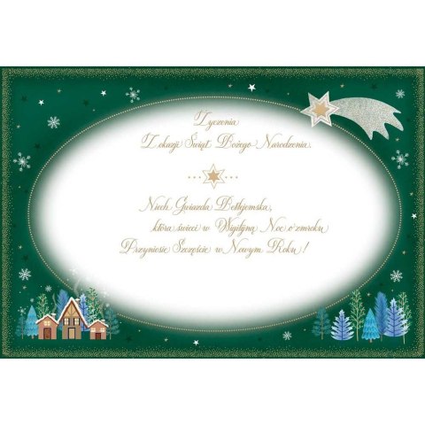 Kartka składana B6 BN z zawieszka BOMBKA Henry (5905701483501) Henry