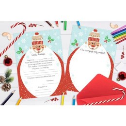 Kartka składana LIST DO MIKOŁAJA MIKOŁAJ Z BRODA A4 Henry (5905701485680) Henry