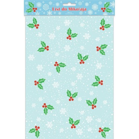 Kartka składana LIST DO MIKOŁAJA MIKOŁAJ Z BRODA A4 Henry (5905701485680) Henry