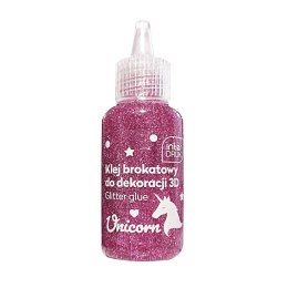 Klej artystyczny UNICORN brokatowy 3D 5902277337085 20ml Interdruk (20ml) Interdruk