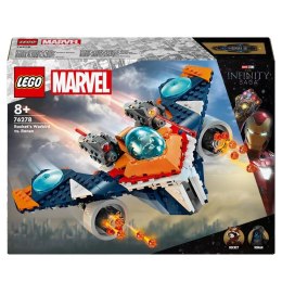 Klocki konstrukcyjne Super Heroes Warbird Rocketa vs. Ronan Lego (76278) Lego