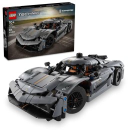 Klocki konstrukcyjne Technic Szary hipersamochód Koenigsegg Jesko Absolut Lego (42173) Lego