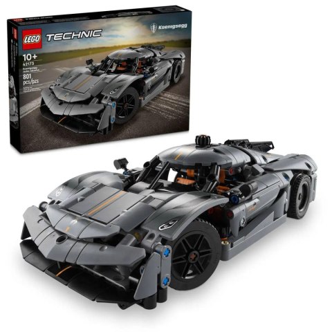 Klocki konstrukcyjne Technic Szary hipersamochód Koenigsegg Jesko Absolut Lego (42173) Lego