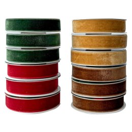 Kokarda aksamitna CHRISTMAS Interdruk (3m) Interdruk