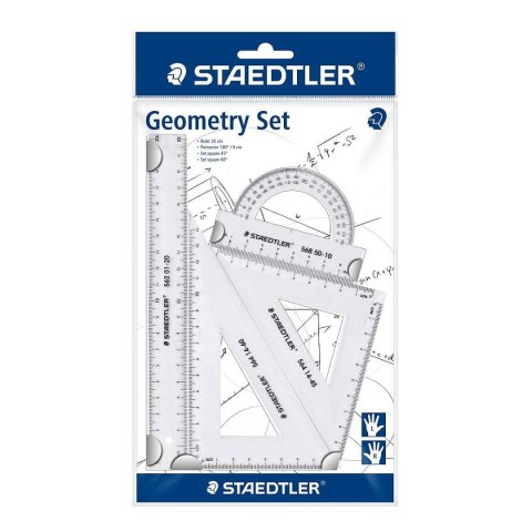Komplet geometryczny 4 el. Staedtler (S 569 PB4-0) Staedtler