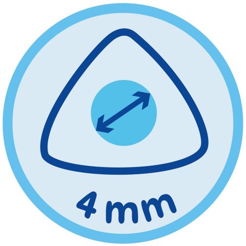 Kredki ołówkowe Griffix 12 kol. Pelikan (400198414) Pelikan