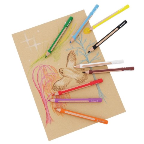 Kredki ołówkowe Griffix 12 kol. Pelikan (400198414) Pelikan