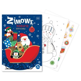 Książka dla dzieci z naklejkami A4 16 Interdruk (5902277365873) Interdruk