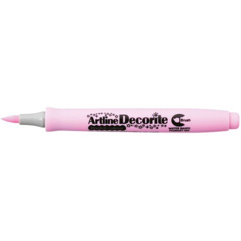 Marker specjalistyczny pastelowy decorite wkład różowy pędzelek końcówka Artline (AR-035 8 4) Artline