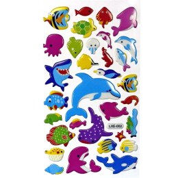 Naklejka (nalepka) Craft-Fun Series morskie zwierzęta Titanum (LXE-002) Titanum