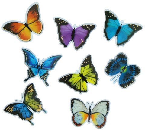 Naklejka (nalepka) Craft-Fun Series motyle Titanum (22LJ0828-4) Titanum