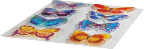 Naklejka (nalepka) Craft-Fun Series żelowe Motyle_2 Titanum (MNA-7) Titanum