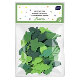 Naklejka (nalepka) LEAVES PIANKOWA 72szt Interdruk (SAMOPRZYLEPNA) Interdruk