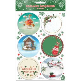 Naklejka (nalepka) Prezentowe Mikołaj Henry (5905701485598) Henry