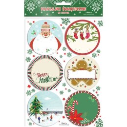 Naklejka (nalepka) Prezentowe Mikołaj z brodą Henry (5905701485604) Henry