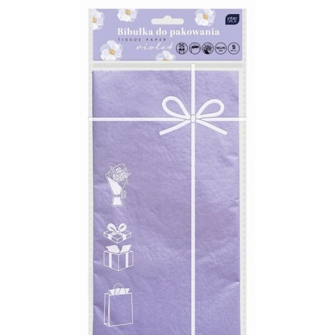 Papier pakowy Bibułka 50x70cm 5902277361998 [mm:] 500x700 Interdruk (fioletowa) Interdruk