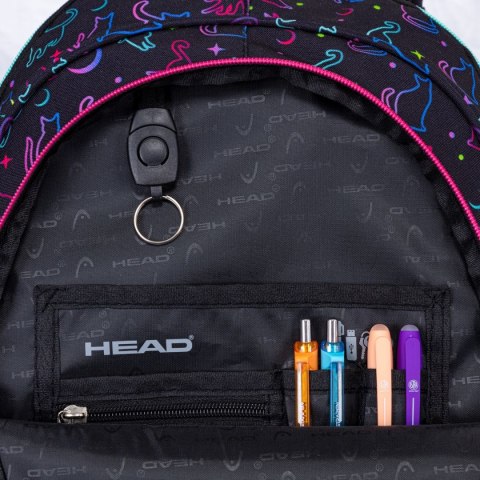 Plecak Midnight Cats Head (502024110) Head