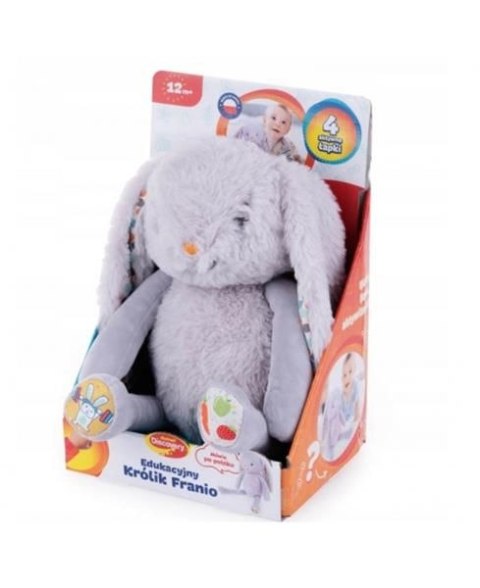Pluszak interaktywny Edukacyjny królik Franio Dumel (DD30002) Dumel