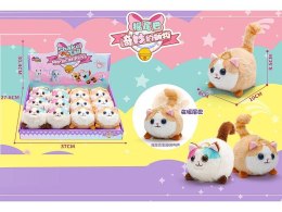 Pluszak kot kręcący ogonem, z piszczkiem [mm:] 100 Adar (615595) Adar