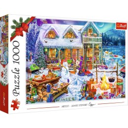 Puzzle Xmass Zimowy czas 1000 el. Trefl (10948) Trefl