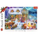 Puzzle Xmass Zimowy czas 1000 el. Trefl (10948) Trefl