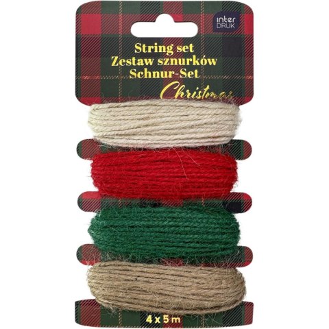 Sznurek CHRISTMAS 4X5M Interdruk Interdruk