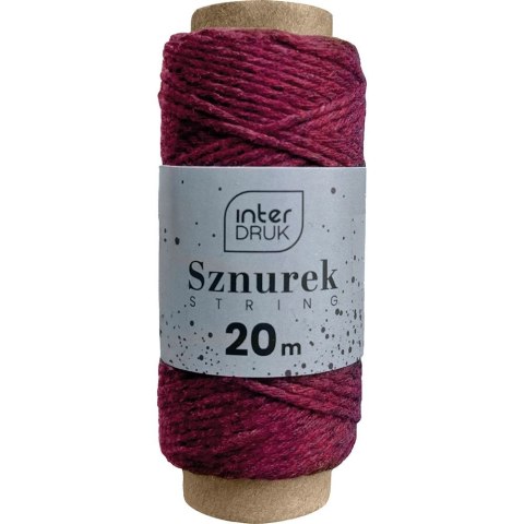 Sznurek szurek satin gold 5902277345523 20m Interdruk (20m) Interdruk
