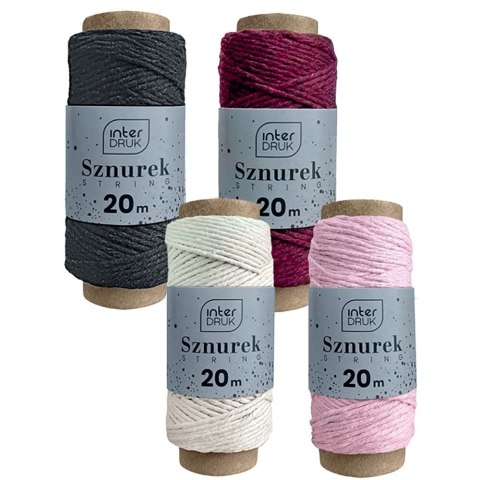 Sznurek szurek satin gold 5902277345523 20m Interdruk (20m) Interdruk