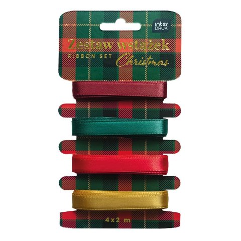 Tasiemka CHRISTMAS 5902277354174 mix Interdruk (4X2M) Interdruk