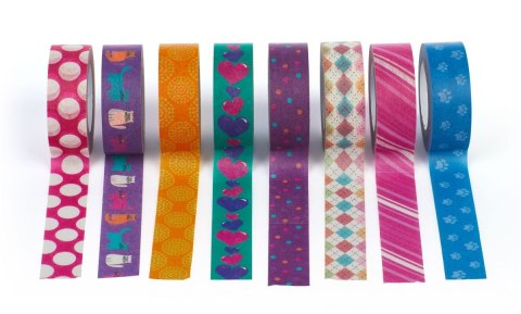 Taśma ozdobna Taśma dekoracyjny fancy disp.24szt. 15x10 [mm x m] mix Astra Creativo Astra Creativo