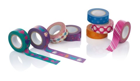 Taśma ozdobna Taśma dekoracyjny fancy disp.24szt. 15x10 [mm x m] mix Astra Creativo Astra Creativo