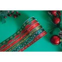 Wstążka CHRISTMAS 5902277354167x3 [mm x m] mix Interdruk (3m SATYNOWA) Interdruk
