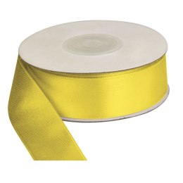 Wstążka Craft-Fun Series satynowa 25x25 [mm x m] żółta Titanum (25/25/143) Titanum