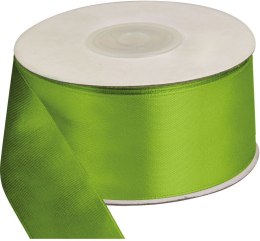 Wstążka Craft-Fun Series satynowa 38x25 [mm x m] zielone jabłko Titanum (38/25/75) Titanum