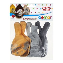 Balon gumowy mix 300mm 12cal Godan (GMS110/P453) Godan