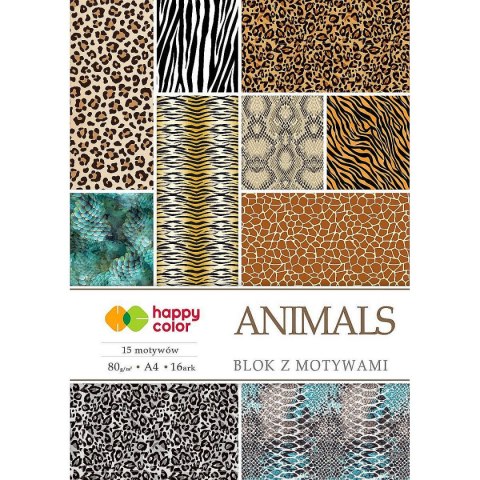 Blok artystyczny A4 80g 15k Happy Color (HA 3808 2030-M) Happy Color