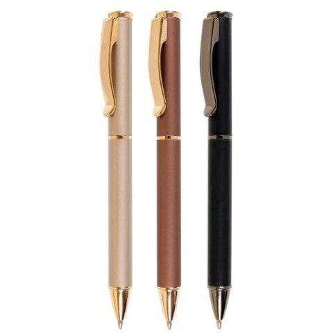 Długopis wielkopojemny Exclusive-S metalowy wkład niebieski 1,0mm Cresco (830141) Cresco