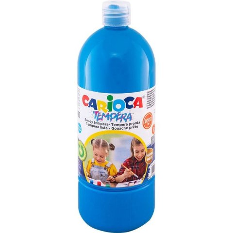 Farba tempera kolor: niebieski 1000ml 1 kolor. Carioca (170-2640) Carioca