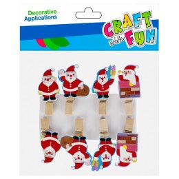 Klamry BN 8 szt Craft With Fun (521587) Craft With Fun