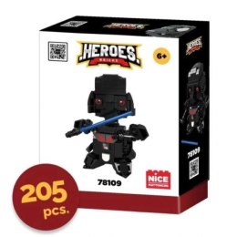 Klocki konstrukcyjne Heroes! Black Soldier 205 el Nice Group (1093) Nice Group