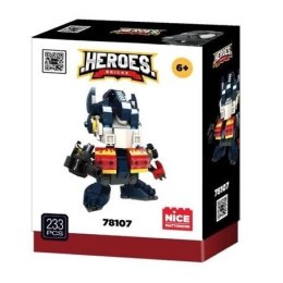 Klocki konstrukcyjne Heroes! Blue Truck Soldier 210el. Nice Group (1079) Nice Group