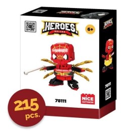 Klocki konstrukcyjne Heroes! Red Soldier 215el. Nice Group (1116) Nice Group